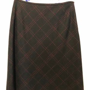Wool blend skirt